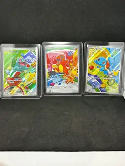 First Partner Illustration Pokemon Promo Cards Lot 037, 038, 039 - Image 1