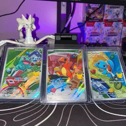 Pokemon TCG FIRST PARTNER ILLUSTRATION COLLECTION NM KANTO STARTERS CARDS - Image 1
