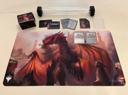 MtG: DRACONIC DISSENT Deck w/ Firkraag, CI incl. FOIL + CS Card, Playmat, NM - Image 1