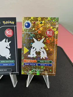Abra 063 Kadabra 064 Alakazam 065 Pokedex BLACK Card Rare Kanto Peru Editions NM - Image 5