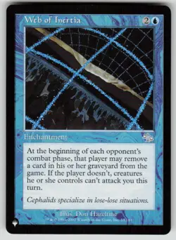 Web of Inertia Uncommon The List Reprints 53/143 MTG Near Mint 2020 - Image 1