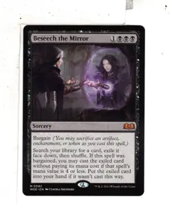 MTG SkeenAB Beseech the Mirror from WOE. NM. - Image 1