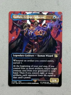 MTG - Golbez, Crystal Collector Borderless 0395 Final Fantasy Rare - NM - Image 3