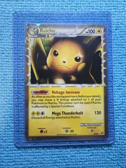 Raichu Prime - HGSS3: Undaunted (UD - 83/90) Ultra Rare Holo Pokemon Card - Image 1