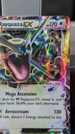 Rayquaza EX XY69 Shiny Holo Black Star Promo Pokemon TCG - Image 5