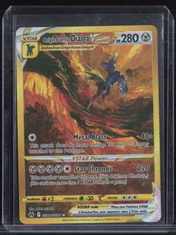 2023 Pokemon SWSH Crown Zenith Secret #GG68 Origin Forme Dialga Vstar - Image 1