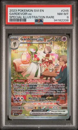 2023 Pokemon Scarlet & Violet Gardevoir EX Special Illustration Rare PSA 8 #245 - Image 1