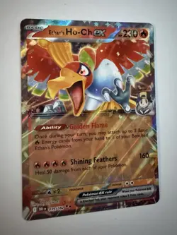 Pokemon Ethan’s Ho-Oh ex 039/182 SV10 Destined Rivals Holo NM - Image 2