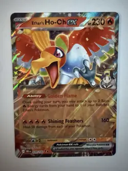 Pokemon Ethan’s Ho-Oh ex 039/182 SV10 Destined Rivals Holo NM - Image 4