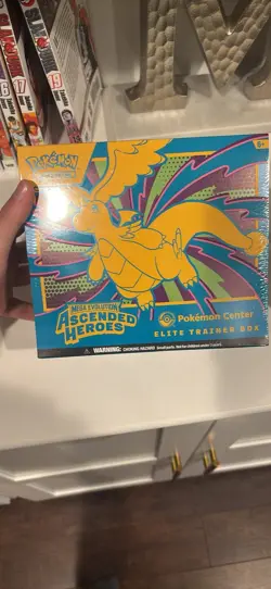 Ascended Heroes Pokemon Center Elite Trainer Box ETB (Small Rip in corner) - Image 1