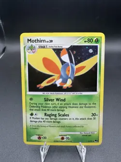Mothim - 5/17 - Pokemon Pop Series 7 Holo Card LP - Image 1