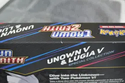 Pokemon TCG Crown Zenith Lugia v & Unown v Special Collection Box Sealed - Image 3