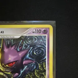 Pokemon Gengar Rare 18/100 110 HP Regular Unlimited English 2008 - Image 3