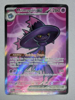 Mismagius ex 112/094 Ultra Rare Phantasmal Flames Pokemon Near Mint - Image 1