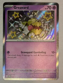 Greavard 070 Holo Promo Scarlet & Violet Promo Pokemon Near Mint - Image 1