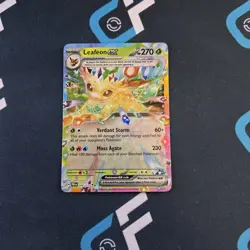 Leafeon ex 006/131 Sv: Prismatic Evolutions Holo Pokemon TCG - Image 1