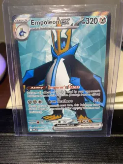 Pokemon Empoleon ex 114/094 Phantasmal Flames Ultra Rare Holo 320 HP - Image 1