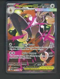 Pokemon TCG Phantasmal Flames 128/094 Mega Lopunny ex SIR - Image 1