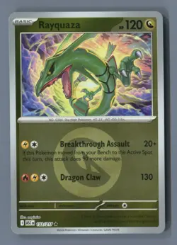 Rayquaza (Energy Symbol Pattern) 153/217 Ascended Heroes Pokemon Reverse Holo NM - Image 1