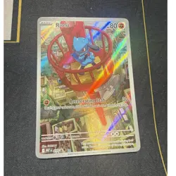 Pokemon Riolu 010 Me: Mega Evolution Promo Holo 80 HP Accelerating Stab - Image 1