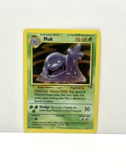 Pokemon TCG Muk 16/110 Legendary Collection Holo Rare 2002 LP+ - Image 1