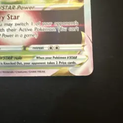 2022 Pokemon Leafeon HOLO VSTAR Sword & Shield Jumbo Black Star Promo #SWSH195 - Image 5