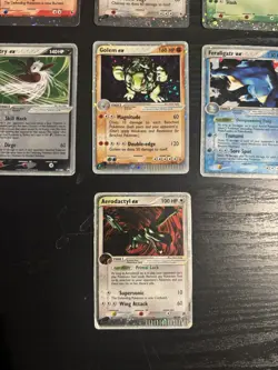 Pokemon EX Silver Border Holo Lot Ruby Sapphire Scyther Chansey See Description - Image 4