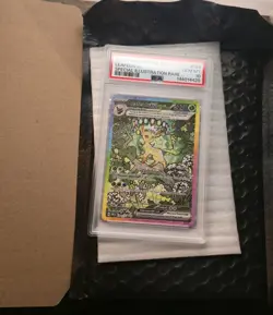 Pokemon Leafeon ex 144/131 Prismatic Evolutions SIR Holo PSA 10 EN - Image 4