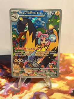 Pokemon TCG: Iono's Kilowattrel 163/159 Journey Together Illustration Rare NM - Image 2