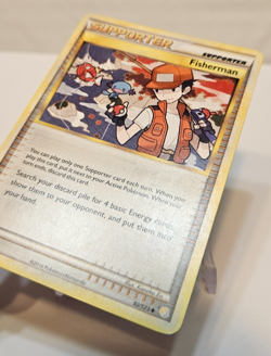 Fisherman 92/123 Uncommon Heart Gold Soul Silver Pokemon 1743 - Image 2