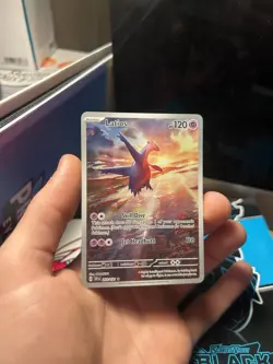 Pokemon TCG Latios 203/191 Surging Sparks Illustration Rare Holo Card 2024 - Image 1