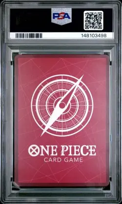 ONE PIECE IMU 2025 OP13-CARRYING ON HIS WILL #079 ALT ART PSA 10 - Image 2