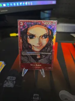 One Piece TCG - Nico Robin - OP01-017 Premium Collection FILM RED Edition - Image 1