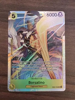 2026 One Piece Adventure on Kami's Island Borsalino Super Rare #EB04-058 - Image 1