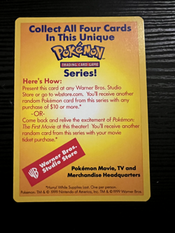 Catch Mew! Promo Card | 1999 Pokemon Movie WoTC | Pokemon TCG League | NM - Image 2