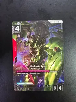 Gundam Card Game Kshatriya GD01-044 LR+ - Image 1