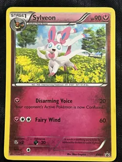 Pokemon TCG XY Promos Sylveon Holo Card #XY04 LP - Image 1