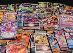 Pokemon Sword and Shield 50 Card Lot No Duplicates NM/M Guaranteed V - Image 2
