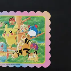 Pikachu Squirtle Pokemon Post Card Vintage Not For Sale Nintendo Bandai Japanese - Image 4