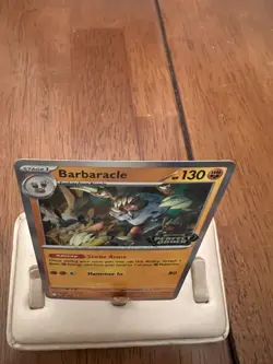 Pokemon Card Staff Mega Evolution Perfect Order Barbaracle Holo 065 - Image 2