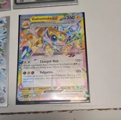 Pokemon TCG SVP Holo Lot Galvantula EX Lapras EX Ogerpon EX Eiscue EX 7 Cards - Image 2