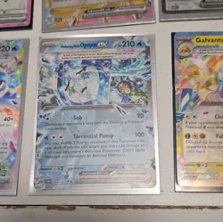 Pokemon TCG SVP Holo Lot Galvantula EX Lapras EX Ogerpon EX Eiscue EX 7 Cards - Image 3