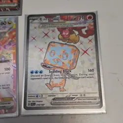 Pokemon TCG SVP Holo Lot Galvantula EX Lapras EX Ogerpon EX Eiscue EX 7 Cards - Image 5