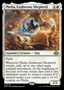 [1x] Phelia, Exuberant Shepherd - Foil Near Mint, English Modern Horizons 3 MTG - Image 1