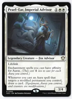 Pearl-Ear, Imperial Advisor 160 Commander: Secrets of Strixhaven - Image 1