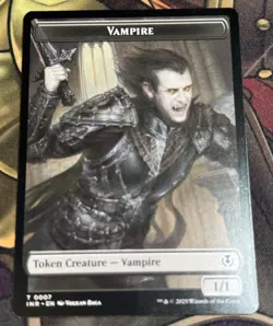 Vampire 0007 / Vampire 0008 - Double-Sided Token - MTG - INR - LP - Image 1