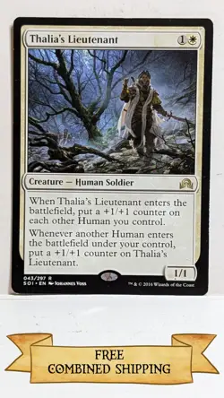 Thalia's Lieutenant Shadows over Innistrad Regular - Image 1