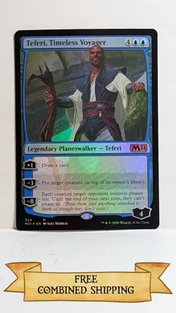 Teferi, Timeless Voyager Core Set 2021 Foil - Image 1