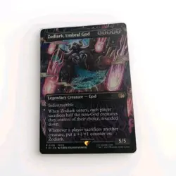 Wizards of the Coast Zodiark, Umbral God 0336 FFXIV Rare Black Legendary Creatu… - Image 1