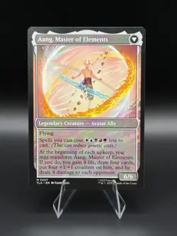 MTG Avatar Aang Aang Master of Elements Avatar Last Airbender 207 Regular - Image 2